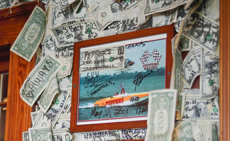 Cabbage Key Dollar Bills