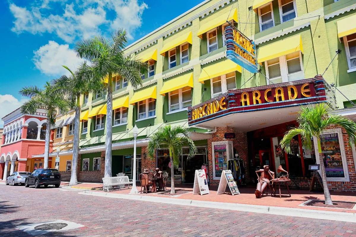 Arcade Theatre in Fort Myers River District, Chris Tilley Photography